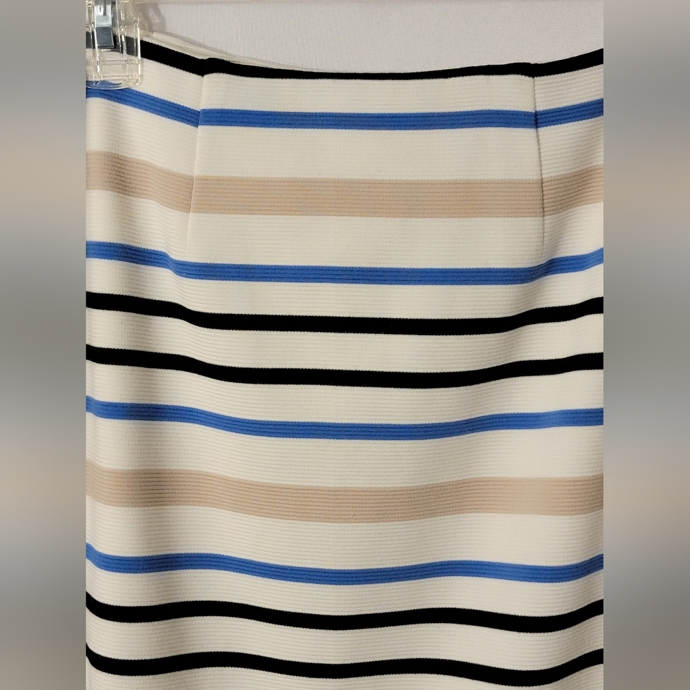 WHBM Striped Multicolor Pencil Skirt Size 0 - Picture 4 of 11